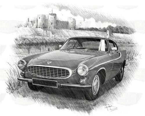 Volvo P1800S '63 Alternate Grill and Bumpers