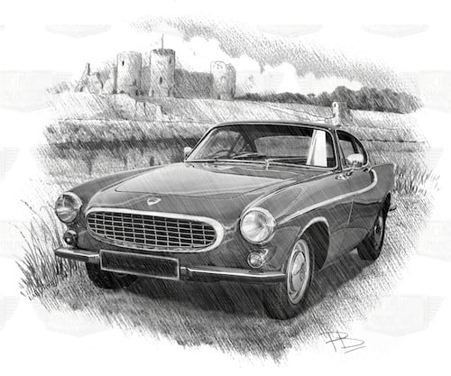 Volvo P1800S '63 Alternate Grill and Bumpers
