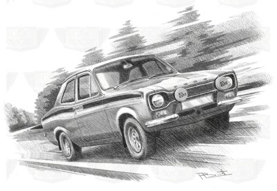 Ford Escort mk1 Mexico (with Stripes) '70-'74 - Classic Memories